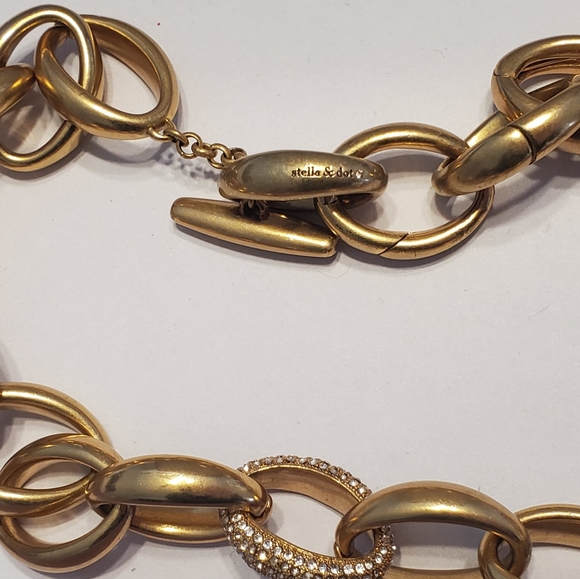 Stella & Dot Pavé Chain Link Necklace - Picture 4 of 5